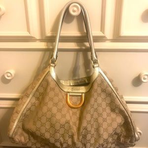 Gucci monogram shoulder bag